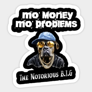 Hip-Hop Pup: Swagger, Beats, and Street Style Sticker